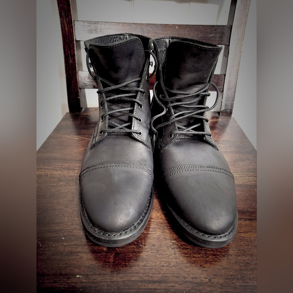 Matte Black sz13 Thursday Boot Co.